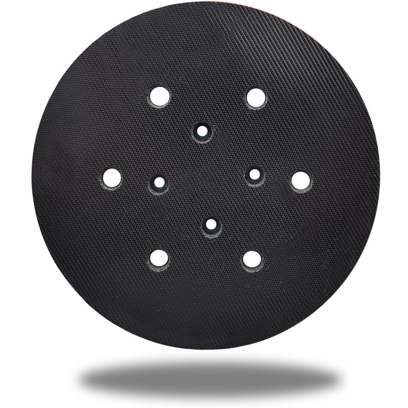 M-jump 6 Inch 6 Hole Replacement Sander Pad for Ridgid R2611 Random Orbit Sander- 6â€ Hook and Loop Sanding Pad for Power Sander - Image 1